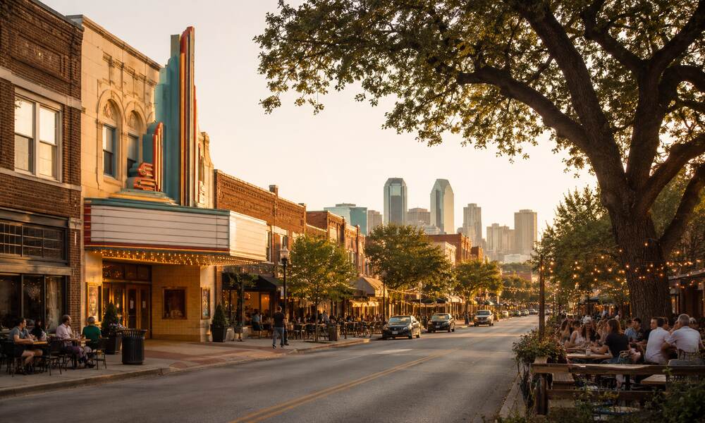Oak Cliff - Then and now
